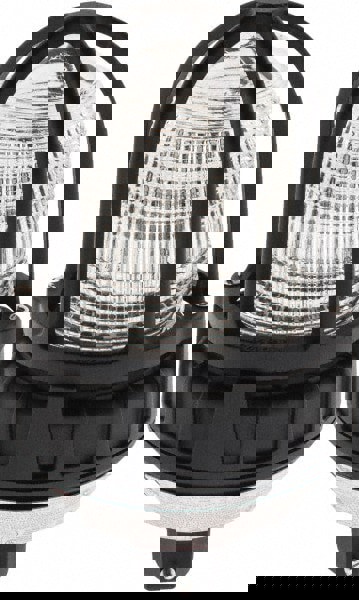 Strobe Light: Clear, Pipe Mount, 120VAC